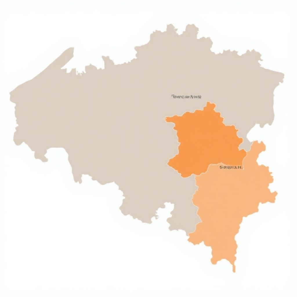 Carte de couverture Belgique