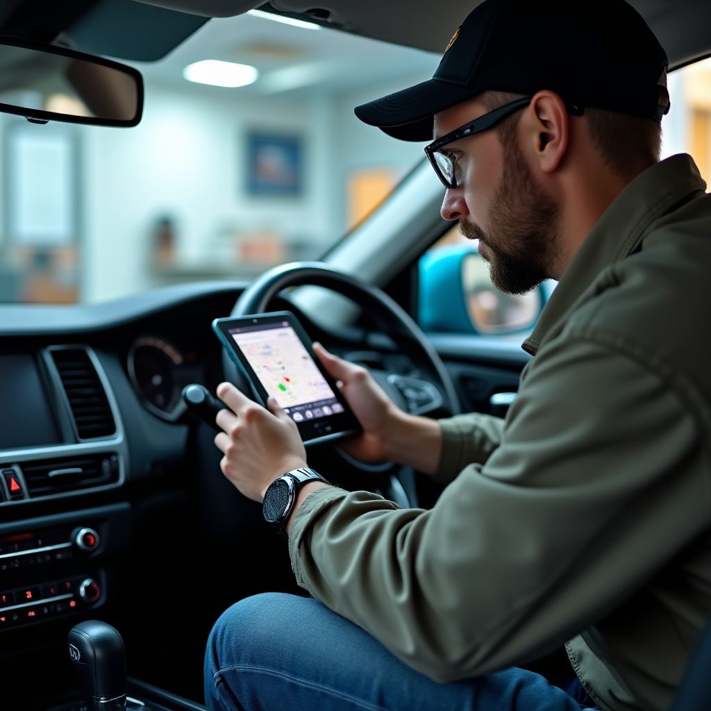 Installation GPS SUV